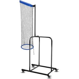 Leyndo Volleyball Setter Trainer Net Adjustable Angle Volleyball Target Net for Indoor and Outdoor Practice Sturdy Footed Base Training Equipment