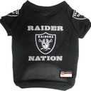 Pets First OAK-4000-SM Raiders Raglan Jersey, Multicolor, One Size
