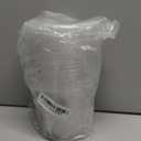 30 Packs 5 Inch Reinforced Clear Nursery Pots for Plants with Drainage Holes, High Transparency Plastic Seedling Plant Pot with 20 Labels