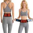 Heated Back Braces, Back Support Belt with Magnet, Self Heating Lower Support Back Braces for Lower Pain Relief (L)