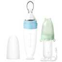 Termichy Baby Food Dispensing Spoon: Squeeze Feeder Dispenser for Baby  Self Feeding Bottle Spoon