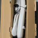 Shiatsu Neck and Back Massager with Heat - Full Back Walking Massager with Deep Kneading & Seat Cushion Vibration for Chair and Home, Pain Relief, Dual-Neck Detachable and Height Adjustment (Gray)