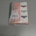 Seamless Thongs - No Show Underwear Pack - Breathable Panties for Women - Colorful 6 Thongs (Blue, L)