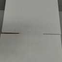 Calenzana 8x6x4 Shipping Boxes Set of 40, White Corrugated Cardboard Box for Mailing Packing Gifts Small Business