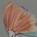 3pcs Giant Organza Butterfly Decorations, 19.6" & 11.8" Mixed Sizes, Gold & Pink Large Artificial 3D Butterflies for Wedding Arch, Princess Birthday Party, Baby Shower Wall Decor.