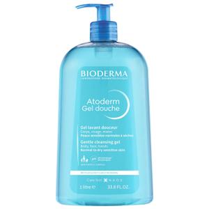 Bioderma - Atoderm - Hydrating Shower Gel - Moisturizing Face and Body Cleanser - Body Wash for Normal to Dry Sensitive Skin (33.8 Fl Oz (Pack of 1)