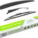 LKK Rear Windshield Wiper Arm Blade Assembly Kit Compatible with Chevrolet Equinox 2018-2021, Chevy Bolt EV 2017-2021, Blazer 2019-2024, Buick Envision 16-20, GMC Terrain 18-21 Rear Wiper Set