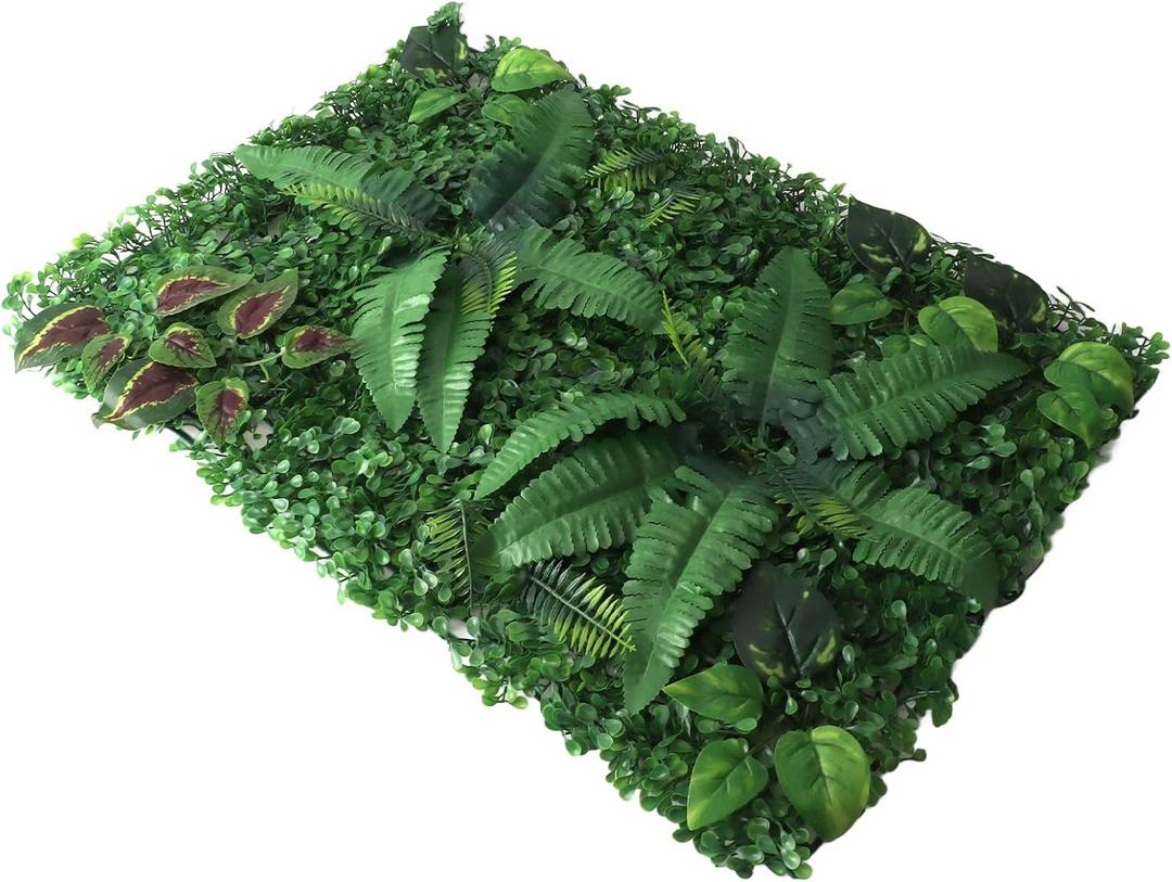 Grass Wall Panels, Boxwood Panels, Artificial Boxwood Panel, Greenery Wall Panels, Faux Boxwood Panels, Boxwood Backdrop for Outdoor Indoor Decorative Fences Privacy Hedge (Type 3)