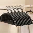 SLMT Sweater Hangers No Shoulder Bump Metal Coat Hangers Non Slip Clothes Hangers for Closet (20 Pack)