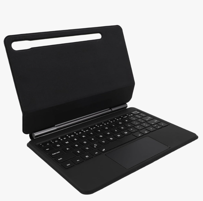 Heayzoki Keyboard Case for Tab S7/S8/S9/S9FE, Magnetic Keyboard Case with Multi Touch Trackpad & Pencil Holder, for Matepad 10.95 Inch, for Matepad Pro 11 Inch