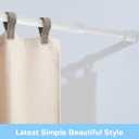 YYWL&HP Spring Tension Curtain Rod White 2Pack Adjustable Length 53-98 Inch, Diameter 0.86 Inch, Self-Extending Adjustable Length Hanging on Windows, Doors