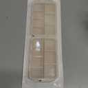 14 GRIDS Travel Pill Organizer Box with Labels - Travel Medicine Case Kit - Pocket Daily Pharmacy Container - Travel Medication Holder Dispenser for Fish Oil Vitamin Supplement Storage - Khaki