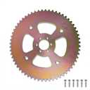 JMCHstore 60T High Torque Rear Chain 6 Hole Sprocket # 40 41 420 for Coleman CT100U CC100X Mega Moto MMB80 105 Baja Doodle Bug DB30 Motovox MBX10 Mini Bike