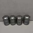 Lichamp LED Camping Lantern, 4 Pack Battery Powered Flashlight for Power Outages, Portable Collapsible Hanging Light Essential for Home, Outdoor, Emergency Lamp Survival Kit Gear for Hurricane, Gray