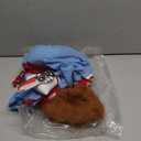 Pet Deadly Doll Dog Costume, Novelty Halloween Christmas Costumes Funny Dog Cosplay Outfits Cute Clothes for Small Medium Large Dogs Cats Party Dress Up Cool Puppy Costumes Scary Spooky Apparel Blue