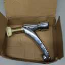 High Quality Public Lavatory Bathroom Push Self Closing Saving Water Delay Action Sink Tap Faucet Chrome Finish