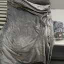 Westinghouse, Heated Throw Blanket, Grey, Warm,90×102