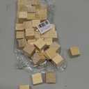 Unfinished Wooden Blocks 1 inch, Pack of 50,Small Wooden Cubes for Arts and Crafts  DIY - Photo Blocks- Plain Wooden Blocks