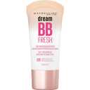 Maybelline Dream Fresh Skin Hydrating BB cream, 8-in-1 Skin Perfecting Beauty Balm with Broad Spectrum SPF 30, Sheer Tint Coverage, Oil-Free, Medium, 1 Fl Oz