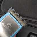 FuzzyFix Professional Dog Clippers for Grooming - 2 Speed Pet Grooming Kit for Thick Curly Matted Coats - Low Noise Heavy Duty Cordless Hair Trimmer with Detachable Metal Blade for Animal/Pet/Horse