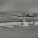 UNISHADES no Drill Cordless Roman Shades for Windows, 30" W 64" H - 100% Blackout - Linen - Beige