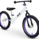 Balance Bike: for Big Kids Aged 4, 5, 6, 7, 8 and 9 Years Old - No Pedal Sport Training Bicycle | 16inch Wheel (Violet)