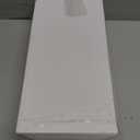 Soulchen 2 Pcs 11.8" 15.7" Pre-lit Christmas Pine Tree Tabletop Artificial Cedar Table Decorations Mini Christmas Tree Tabletop with Warm LED Light Wooden Base Xmas Snow Flocked for Indoor Party Favor