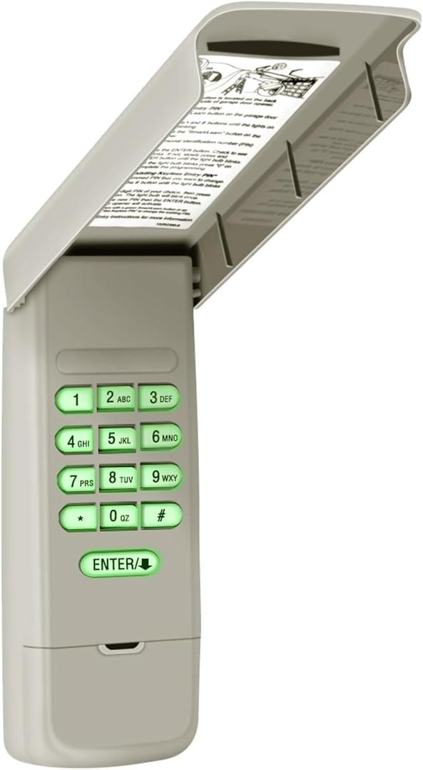940EV-P2 Wireless Universal Garage Door Opener Keypad