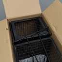 Anyhall 2-Pack Rat Traps Humane Live Mouse Vole Chipmunk Trap Cage for Indoors and Outdoors (Black)