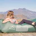 AlphaBeing Inflatable Lounger Beach Chair Accessories, Air Sofa Hammock Inflatable Couch for Camping Backyard Lakeside with Compression Sacks, Ideal Outdoor Gifts for Adults, X-Large