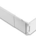 Wide Pocket Curtain Rod 48-84 inch