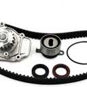 Timing Belt Water Pump Kit fits for 1988 1989 1990 1991 1992 1993 1994 1995 For Honda Civic, 1993-1995 For Honda Civic del Sol, 1988-1991 For Honda CRX 1.5L l4 GAS SOHC