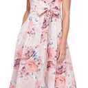 Alex Evenings Womens Formal Long Ballgown Mother of The Bride Dress with Pockets (12, Blush Multi)