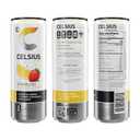 CELSIUS Sparkling Strawberry Lemonade, Sugar Free Energy Drink, 12 Fl Oz (Pack of 12) (EXP 11/30/25)