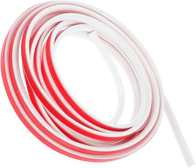 1Roll Self Adhesive Tile Seam Strip Multipurpose Sealing Edge Trim for Home Decor Decorative Border for Kitchen Bathroom Living and Office Use Wide