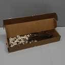 17 Inches Natural Dried Millet Flower Bouquet for Decor, 22-25 Stems Home and Wedding Decoration (White)