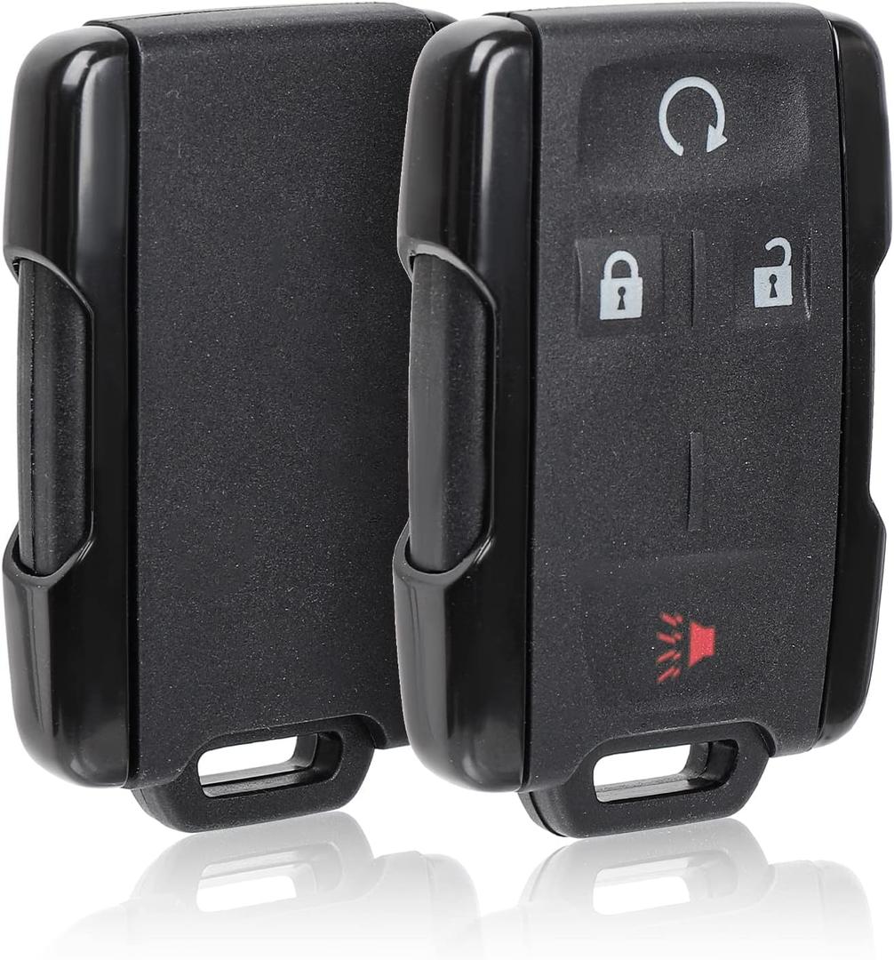 NPAUTO Key Fob Fits for Chevy Silverado GMC Sierra 1500 2500 HD 3500 HD Chevy Colorado GMC Canyon 2015 2016 2017 2018 2019 2020 2021 Keyless Entry Remote Control Start Key Fobs, M3N-32337100