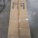 Room Divider Wood Screen Wood Mesh Woven Design Room Divider Folding Portable Partition Screen for Home Office (4 Panel, White)