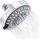 High Pressure Fixed Showerheads,5-Mode High Flow Fixed Showerheads,4inch Rain Shower Heads with adjustable Metal Swivel Ball Jiont