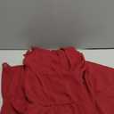 KIRUNDO Long Sleeve Baby Doll Dresses Women 2026 Casual Spring Summer Ruffle Mock Neck Tiered Mini Flowy Swing Shift Dress (Large)