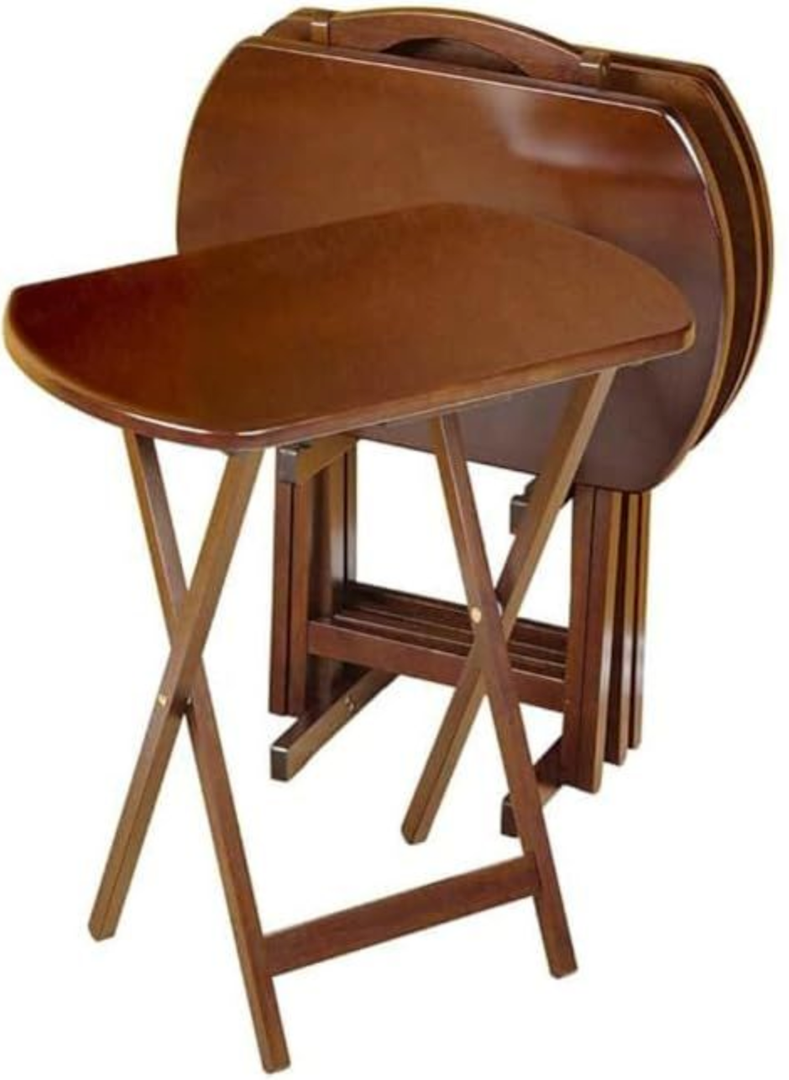 Winsome Wood TV Tray, Antique Walnut