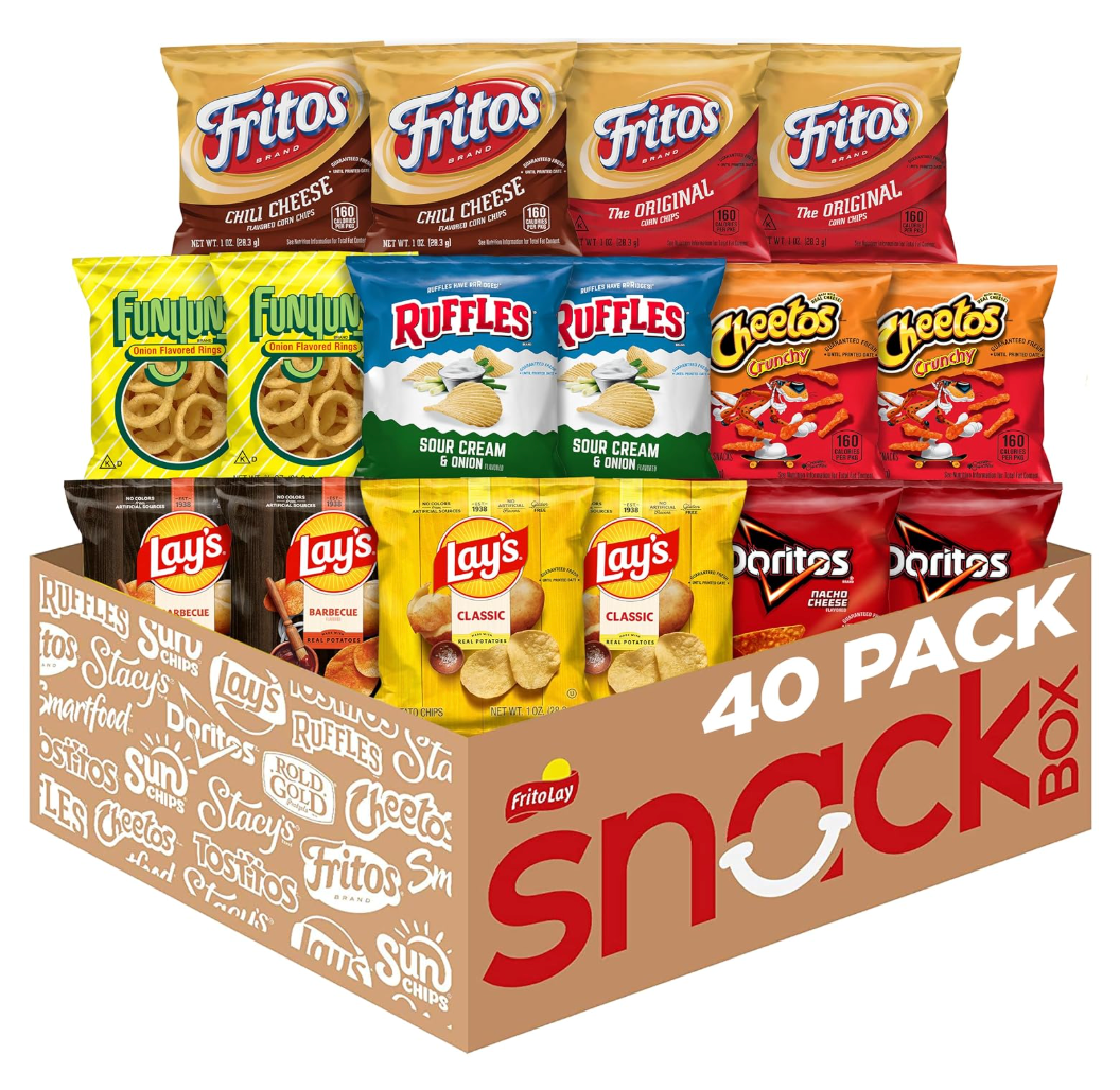 Frito-Lay Party Mix Variety Pack, 40 Count, BBD 02-10-26