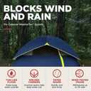 Coleman Sundome Camping Tent with Rainfly, 4 Person Tent Sets Up in 10 Mins, Weatherproof Shelter for Camping, Festivals, Backyard, Sleepovers, & More