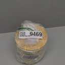 Natural Travertine Textures Beige Mini Trash Can with Bamboo Lid,Small Countertop Trash Can for Bathroom, Kitchen, Vanity, Desk Trash Can,Table Top Mini Garbage Can for Dining Room, Tiny Waste Basket