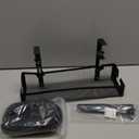 Under Desk Cable Management Tray Black 15.7" Cable Management Kit No Drill Box Cord Organizer for Desk Wire Cable Basket for Home Office Standing Table