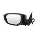 SCITOO Driver Side View Mirror Fit For 2016 For Honda CIVIC Power Manually Folding Left Side Mirror Replace Mirror Exterior Mirror Black HO1320283