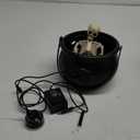 Halloween Decorations Indoor - Cauldron Halloween Decor with Black Plastic Witches Cauldron and LED Mist Maker Skeleton - Spooky Vintage Hocus Pocus Party Halloween Decoration for Home Table Kitchen