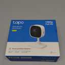 TP-Link Tapo 1080P Indoor Security Camera for Baby Monitor, Dog Camera w/Motion Detection, 2-Way Audio Siren, Night Vision, Cloud & SD Card Storage, Works w/Alexa & Google Home (Tapo C100)