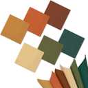 Whaline 120Pcs Fall Cocktail Napkins 6 Autumn Color Disposable Napkins Multi-color Paper Beverage Napkins for Fall Harvest Thanksgiving Party Supplies (5 x 5 In)