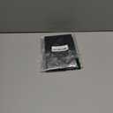 CAC China MCT2-75BK Black Menu Tent Cover 2-Panel 5" x 7"